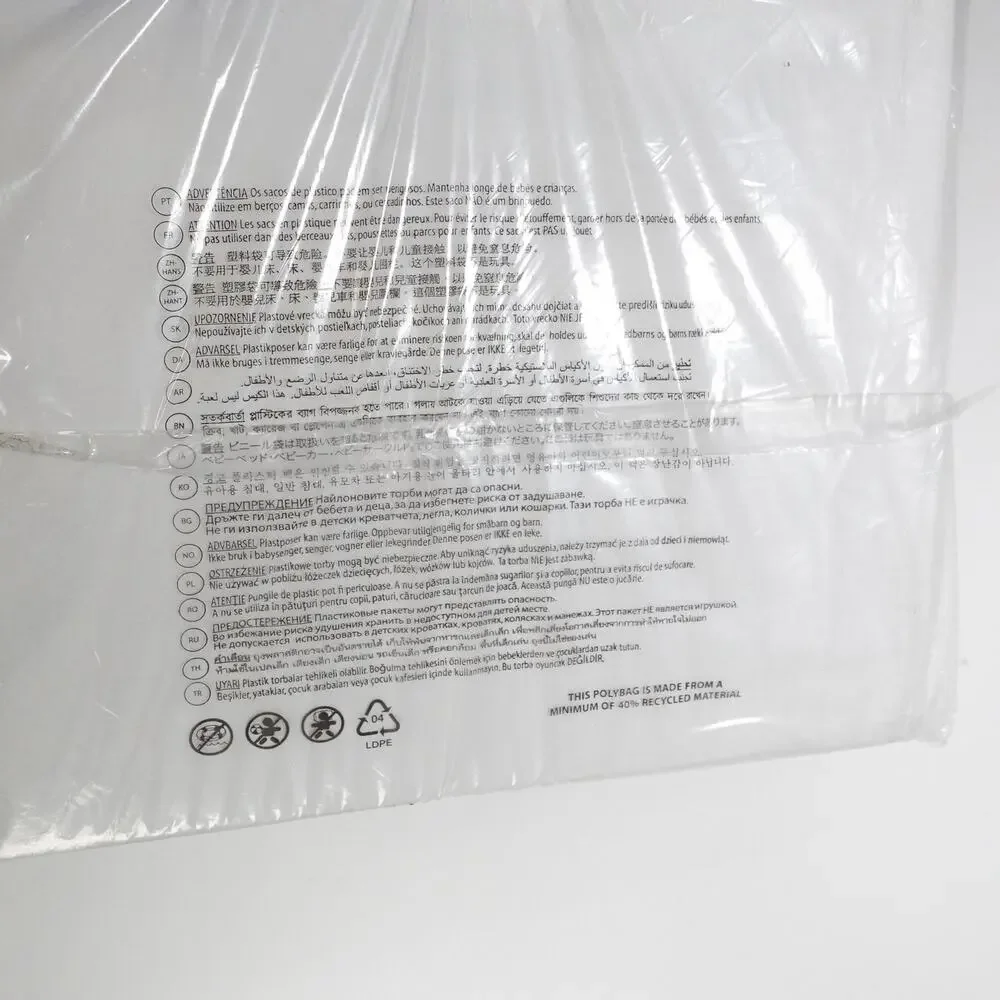 New Ralph Lauren Organic Cotton Percale Palmer Twin Flat Sheet White/Polo Navy